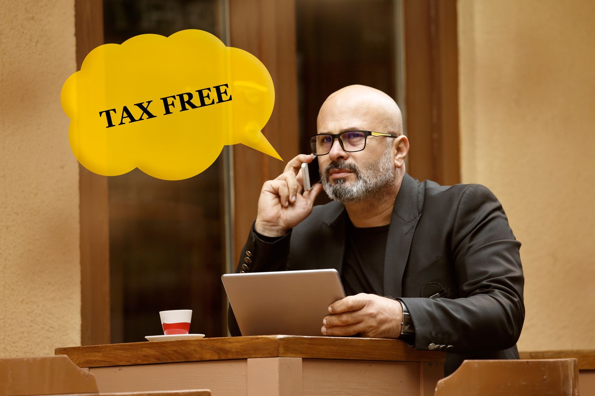 Tax Free, Business Concept